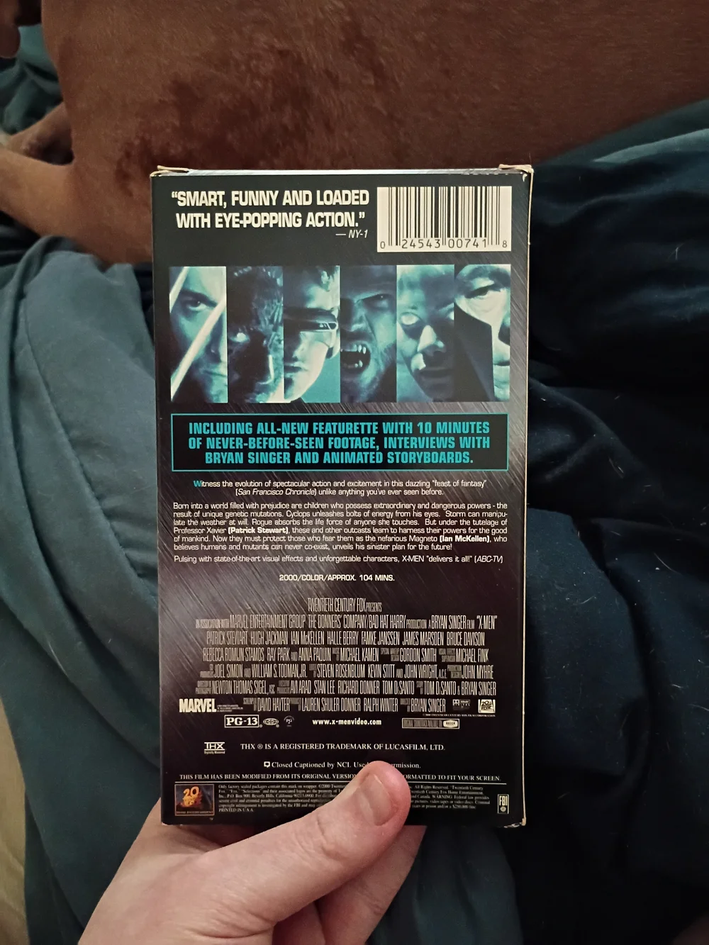 X-Men Movie From 2000 on VHS